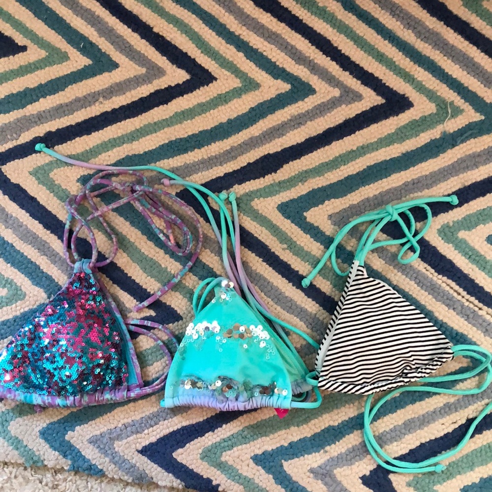 Victoria’s Secret Size XS Triangle Swim Tops